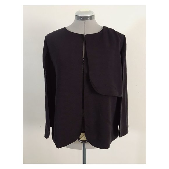 C. Luce Sz M Black Capulet Jacket Top - Picture 1 of 7
